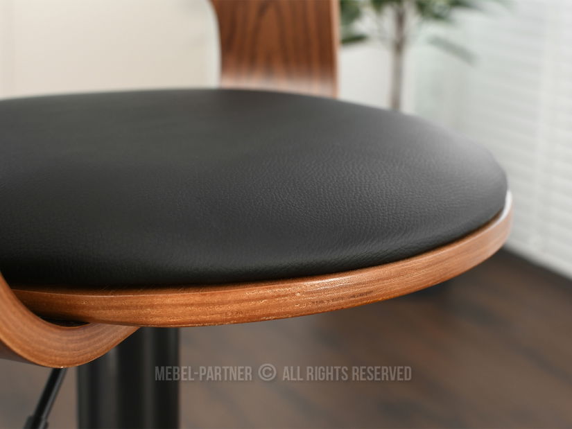 Židle Hoch (ořech tmavý + černá)