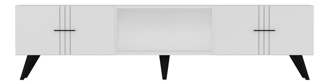 TV stolek/skříňka Vunavu (bílá)