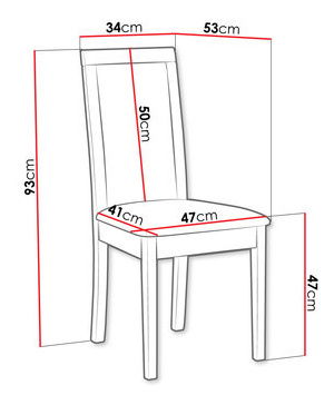 Jídelní židle Hellen IV (černá)