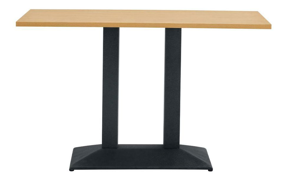 Jídelní stůl Rahola 2 (dub + černá) (pro 4 osoby)