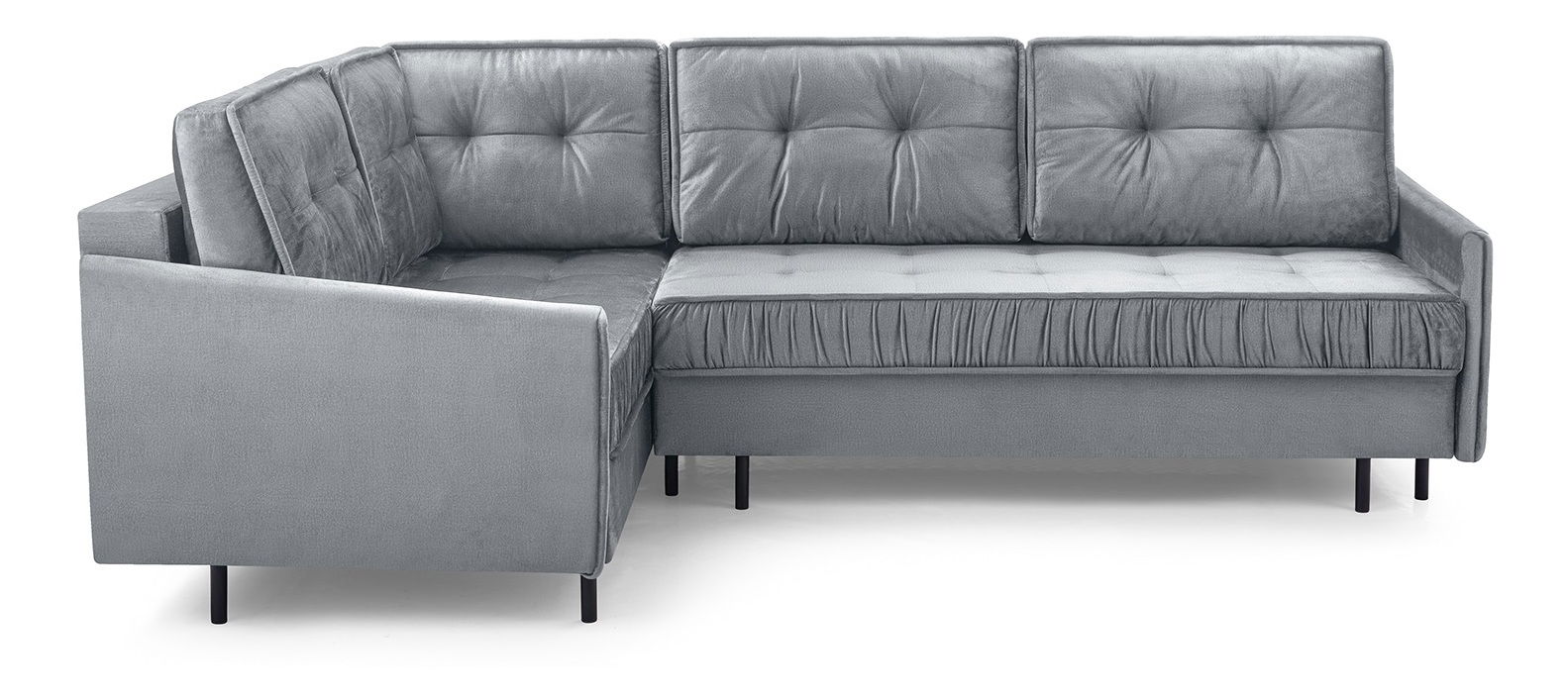 Rohová sedací souprava Aliran (sivá) (L)