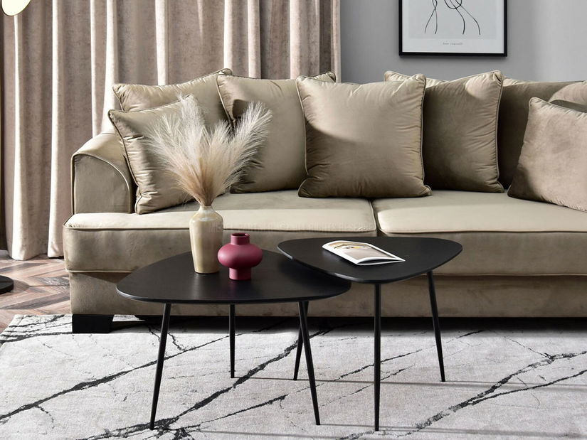 Konferenční stolek Rossi Zest Xl (černá)