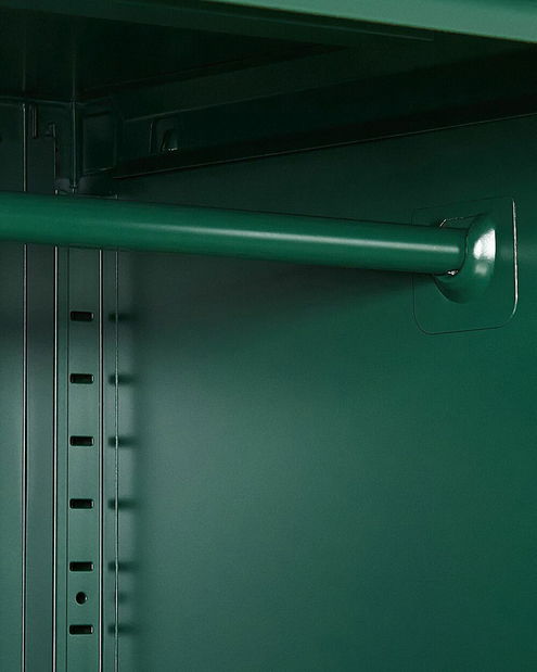 Policová skříň Verna (zelená)