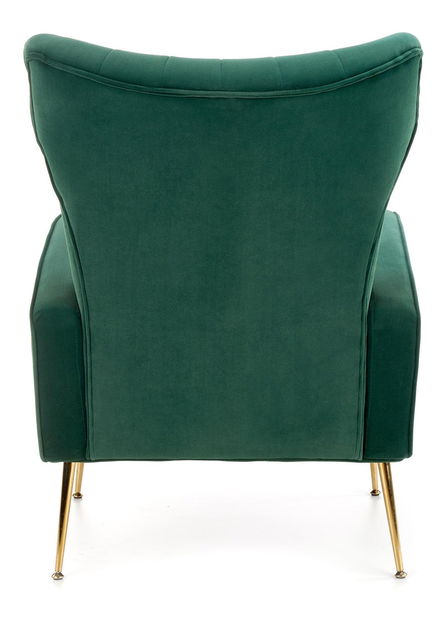 Křeslo ušák Varelo (tmavě zelená)