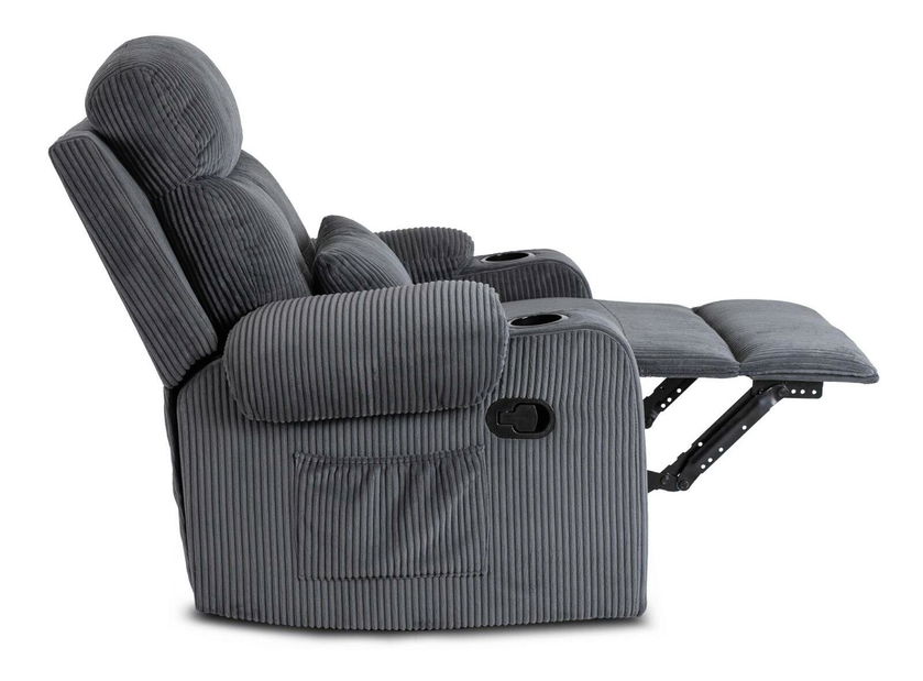 Polohovací křeslo Trigesimo (šedá)