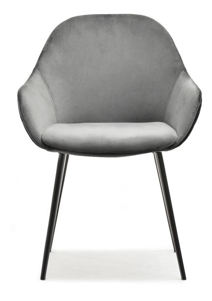 Židle Rupert (šedá + černá)