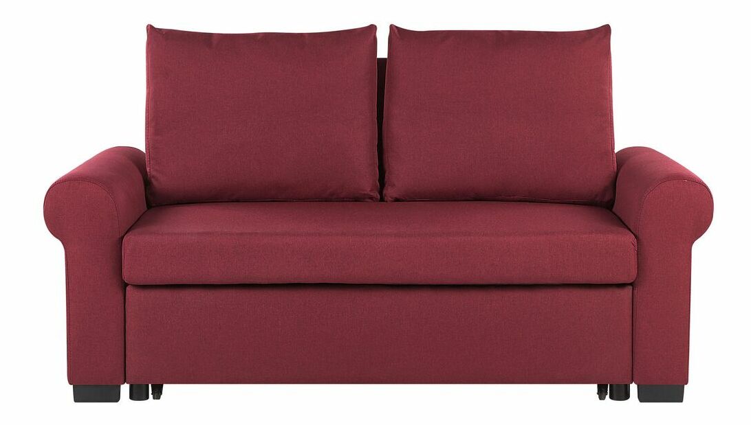 Pohovka dvojsedačka SALADA (tmavě červená)