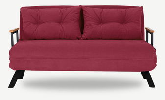 Pohovka futon Sandy (bordó)