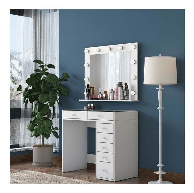 Toaletní stolek Blake 117 (bílá)