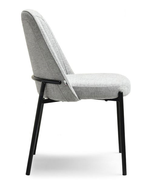 Židle Ella (šedá + černá)