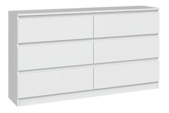 Komoda Musecalo 6 140 (bílá)