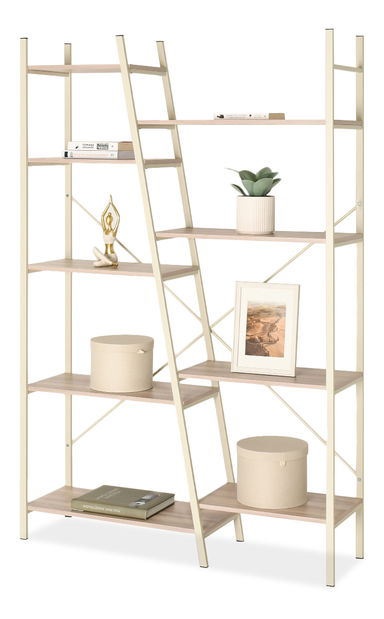 Regál Gecon Reg (popelaváo béžová + krémová)