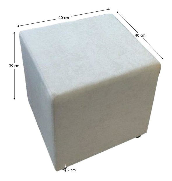 Taburetka Requisitos (světlobéžová)