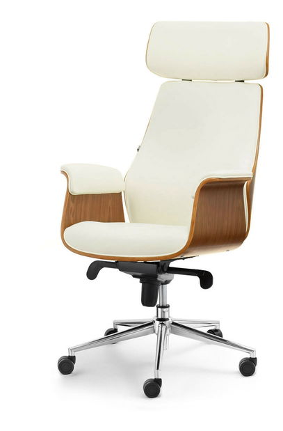 Kancelářské křeslo Lendirnard (krémová)