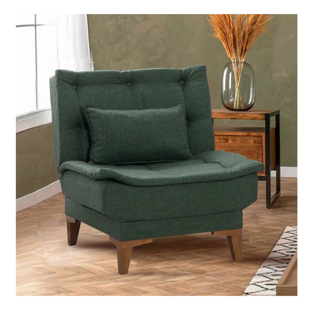 Křeslo Santic (zelená)