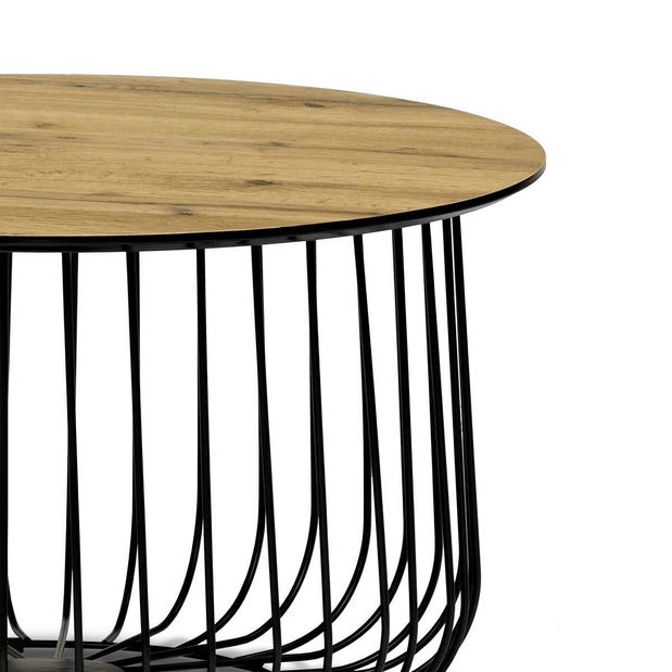 Set 2 konferenčních stolků Adelantarla (dub divoký)