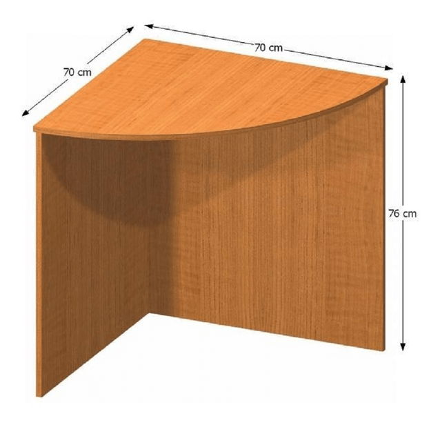 Rohový Psací stůl Asista AS 024 třešeň
