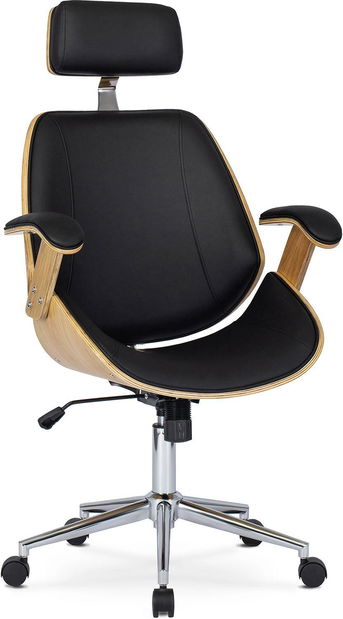 Kancelářské křeslo Fronterizos (dub zlatý + černá)