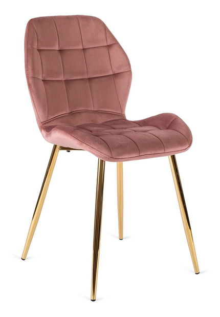 Jídelní set Tirada (zlatá + růžová) (pro 4 osoby)