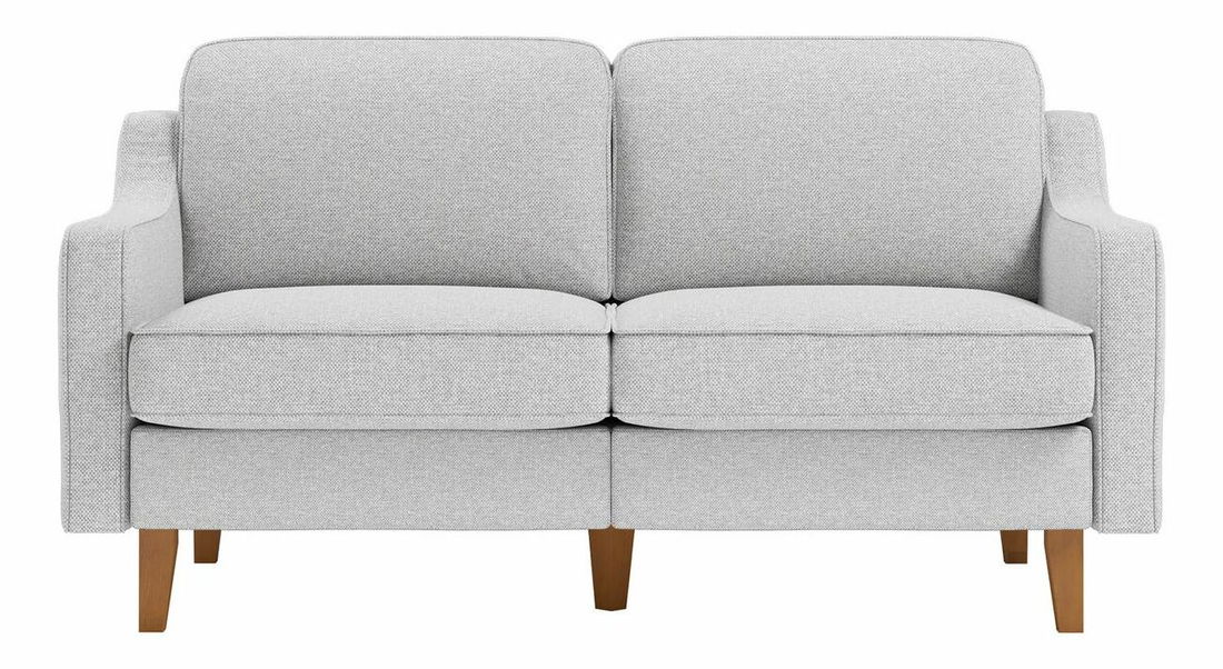 Pohovka trojsedačka Dělají 3 (mlhavá šedá + ořech)