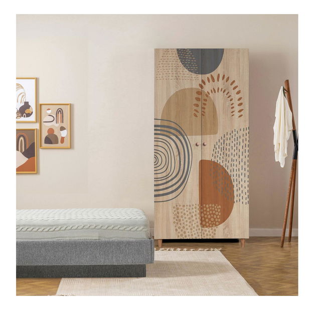 Šatní skříň Lydie 975 (dub sonoma)