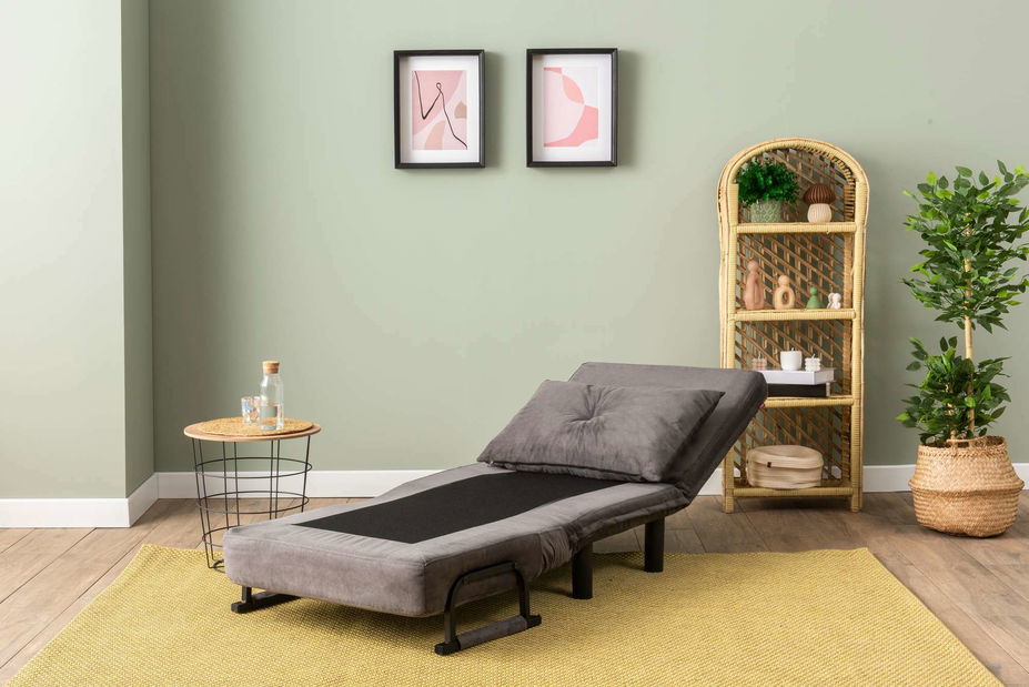 Křeslo Sentimento (šedá)