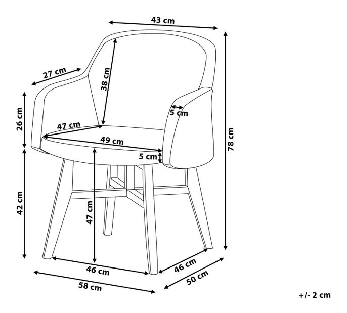 Křeslo Ystvan (olivově zelená)