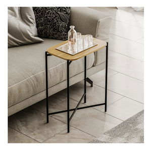 Příruční stolek Museli 1 (černá + přírodní)