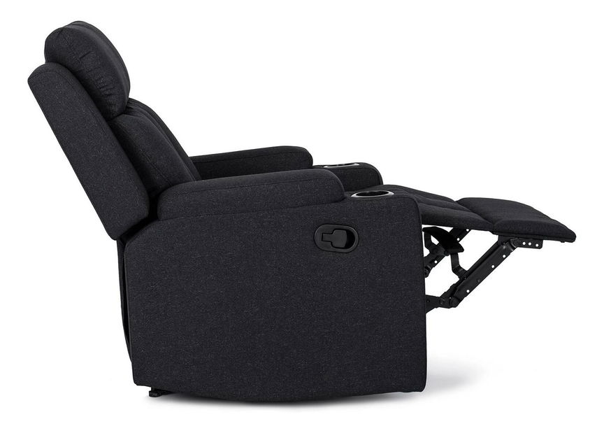 Polohovací křeslo Komeito 2 (černá)