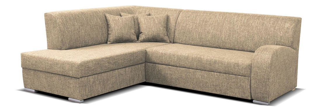 Rohová sedací souprava Celesta (béžová) (L)