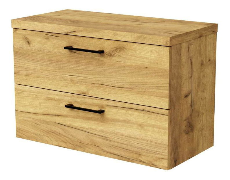 Závěsná koupelnová skříňka Valiant S (craft zlatý)