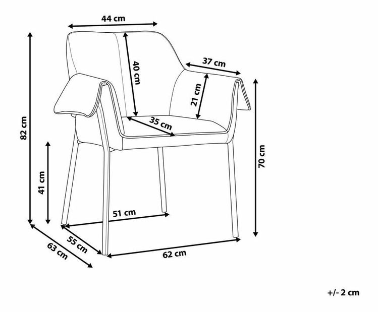 Křeslo Arakain (zelená)