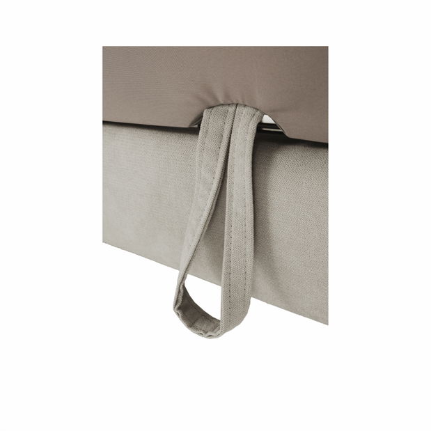 Rohová sedací souprava Falio (L) (šedobéžová)