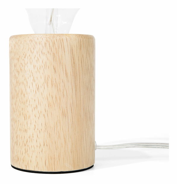 Stolní lampa Garoua (světlé dřevo)