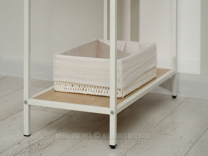 Regál Soren Reg (sonoma + bílá)