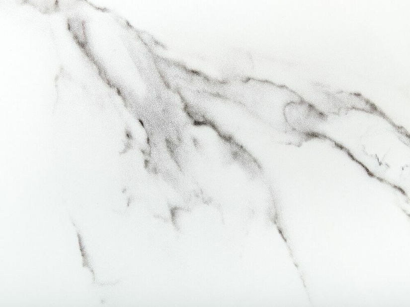 Jídelní stůl Ariane (bílá + zlatá) (pro 4 osoby)