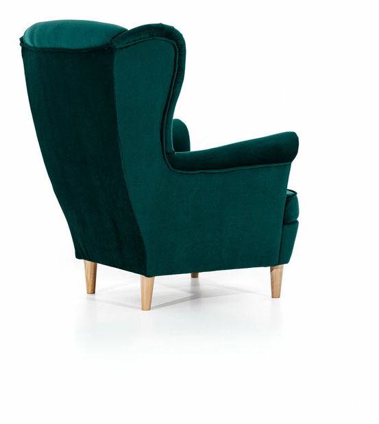 Křeslo ušák Adrianna Typ 08 (šedá)