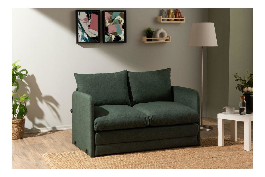 Rozkládací pohovka Sagoretti (zelená)