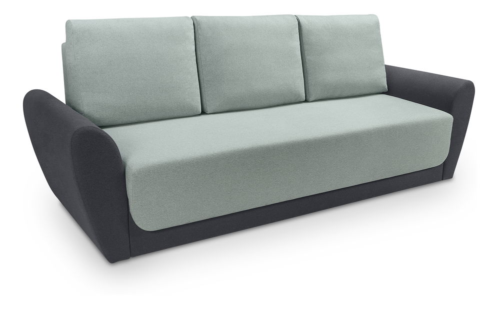 Pohovka BRW Uno Lux 3DL (zelená + šedá)