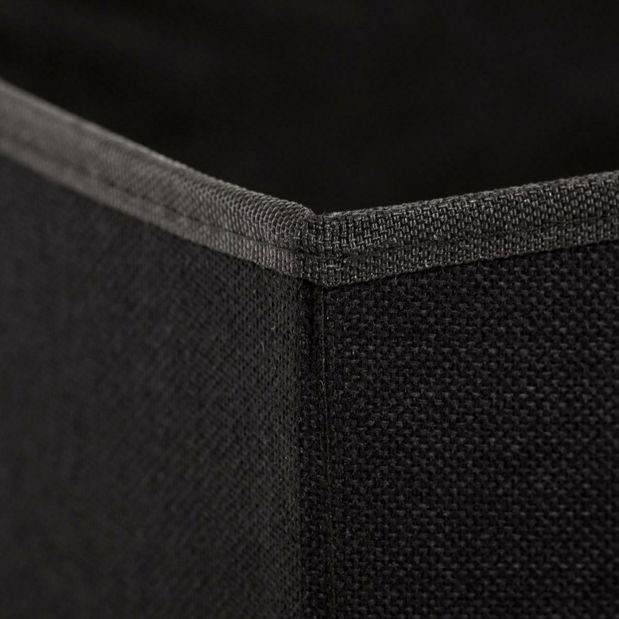 Taburetka Tranquilo (černá) (s úl. prostorem)