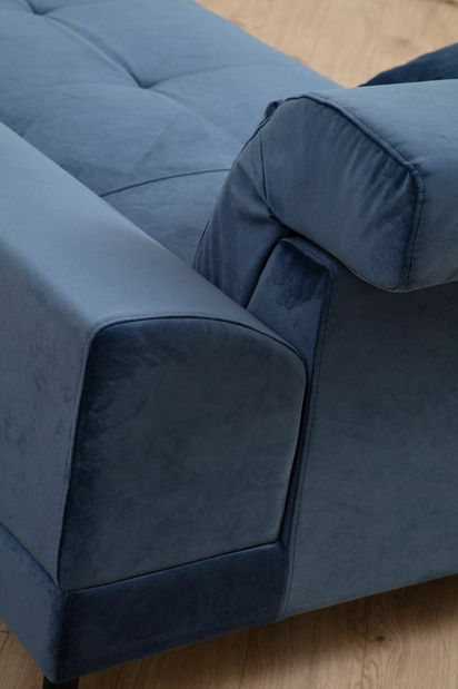 Pohovka dvousedačka Friddy (modra)