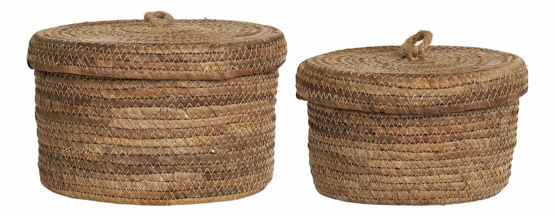 Set 2 ks košíků Dmimona (přírodní)
