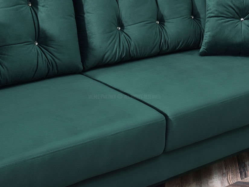 Pohovka dvousedačka Lirica (zelená)