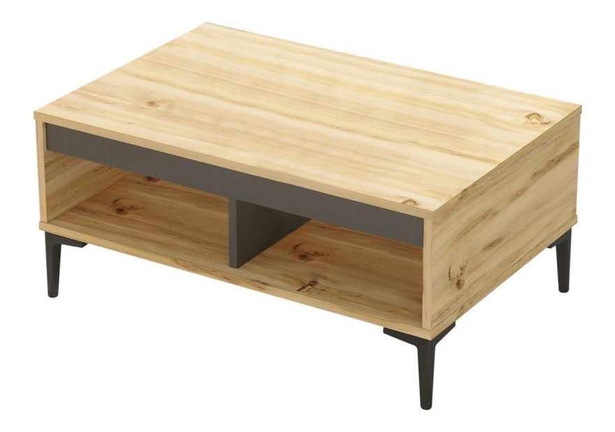 Konferenční stolek Levosi 1 (dub felt + antracit)