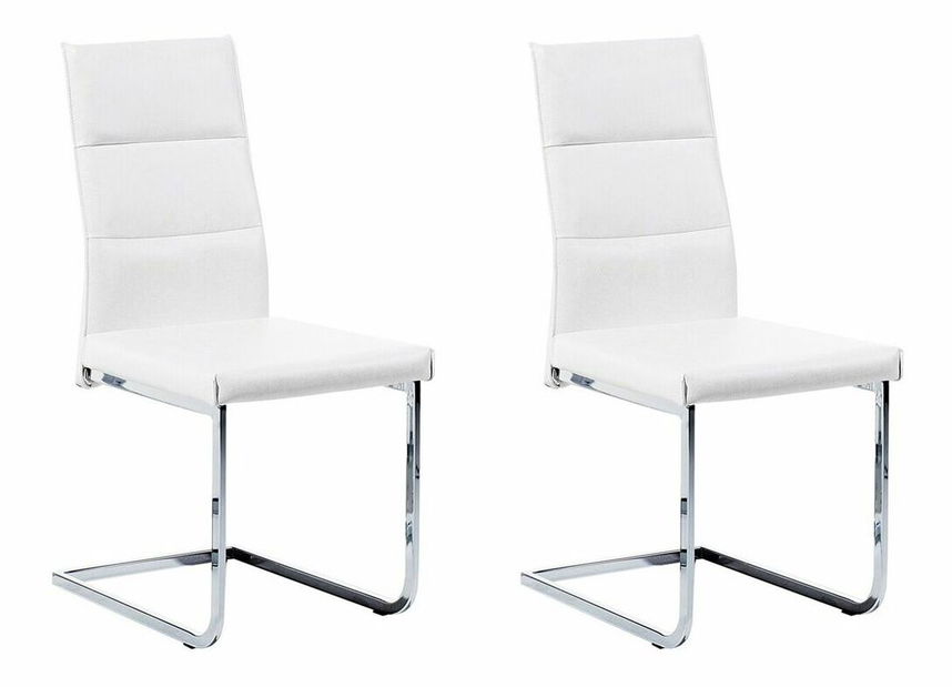 Set 2 ks. jídelních židlí Redford (bílá)