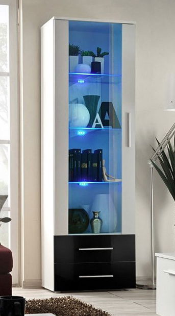 Vitrína Nelia 23 WSHW N1 (s osvětlením)