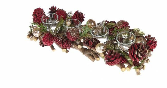 Svícen PLASEO (červená)