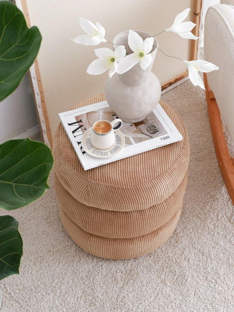 Taburetka Beid (hnědá)