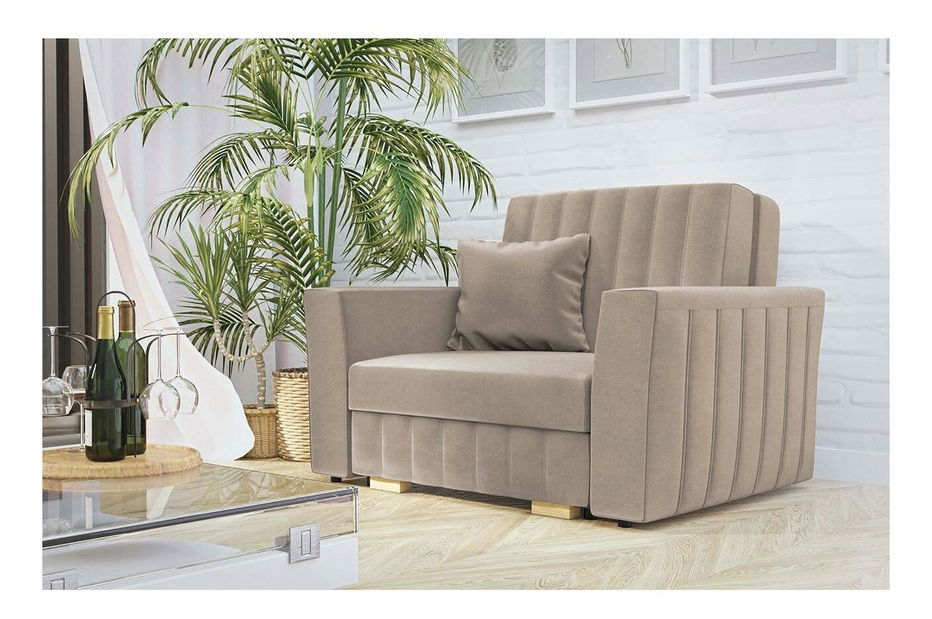 Rozkládací křeslo Carivia Glam I (Paros 02) (s úl. prostorem)