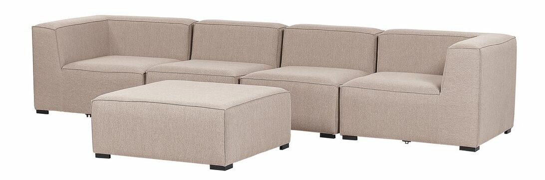 Rohová zahradní pohovka Ailin (béžová)